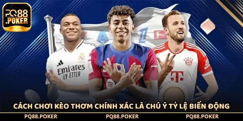 Cách chơi kèo thơm chính xác là chú ý tỷ lệ biến động