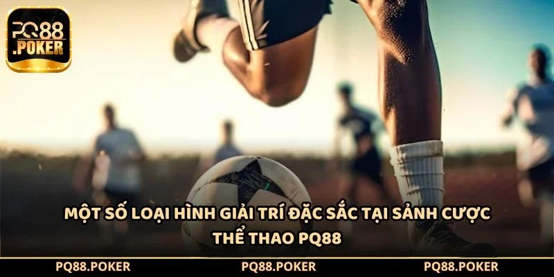 Một số loại hình giải trí đặc sắc tại sảnh cược thể thao PQ88